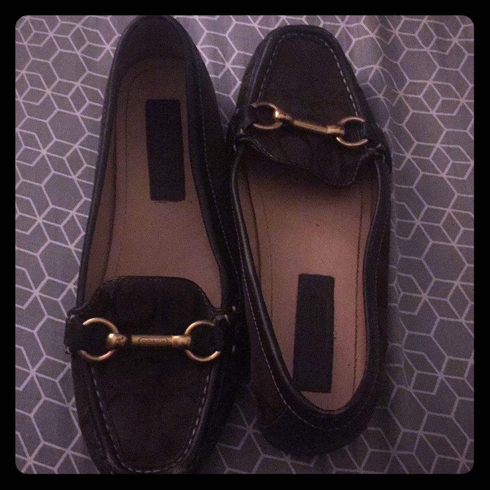 Coach moccasins